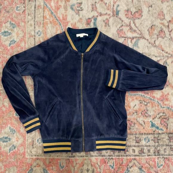 Spiritual Gangster Velour Bomber Jacket - Picture 3 of 5